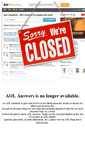 Mobile Screenshot of aolanswers.com